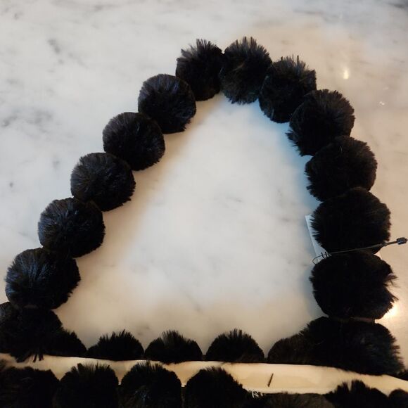 It's Fashion Faux Fur black handbag NWT - Picture 3 of 6